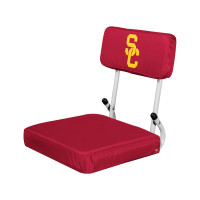 USC Trojans Cardinal SC Interlock Hardback Stadium Seat